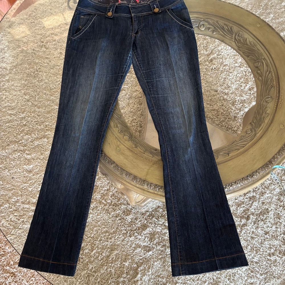 Women’s Tyte Denim Jeans Size 9 Flare Dark Wash - Women’s Tyte